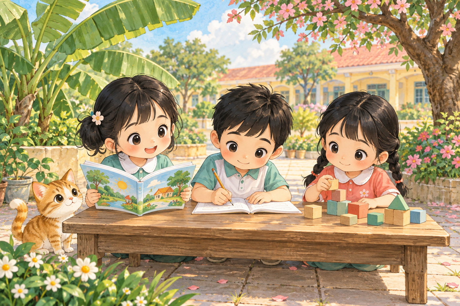 Khu vườn học tập